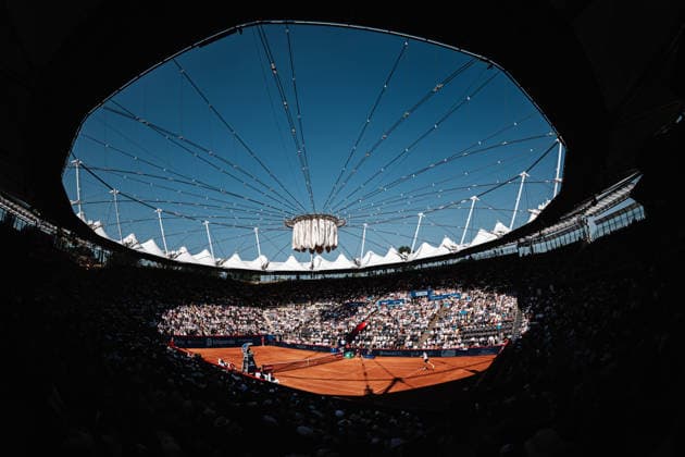 Tennis Men bitpanda Hamburg Open ATP 500 Final Ignacio Buse PER vs Tommy Paul USA 23 05 2026 The sold out stadium at Rothenbaum Totale Hamburg Tennisstadion am Rothenbaum Hamburg Germany