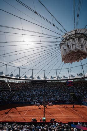 Tennis Men bitpanda Hamburg Open ATP 500 Final Ignacio Buse PER vs Tommy Paul USA 23 05 2026 The sold out stadium at Rothenbaum Totale Hamburg Tennisstadion am Rothenbaum Hamburg Germany