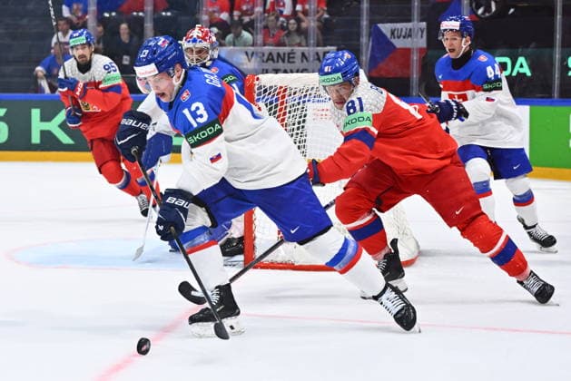 Ice hockey, World Championship, Slovakia - Czech Republic