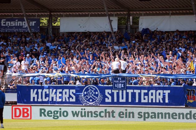 23 05 26 wfv cup final 2026 Stuttgarter Kickers SG Sonnenhof Großaspach Germany, Stuttgart, 23 05 2026, Football, Season 2025 2026, Final day of the amateurs, DB Regio wfv cup final 2026, Stuttgarter Kickers SG Sonnenhof Großaspach Stuttgarter Kickers fans