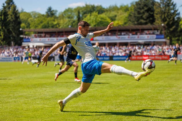 Marco Schuster Rostock GER, FC Hansa Rostock vs SV Pastow, Football, Men, Lübzer Pils Landespokal, Final, Season 2025 2026, 23 05 2026 Greifswald Volksstadion Mecklenburg Vorpommern Germany