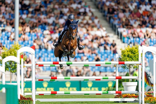 AACHEN TSCHIO 2026, AACHEN TSCHIO 2026 KEENAN Lillie USA , Kick On Jump Off Jump Off CSI5 Jumping competition with jump off 2nd Qualifier Rolex Grand Prix Aachen, Reitstadion Soers 23 May 2026