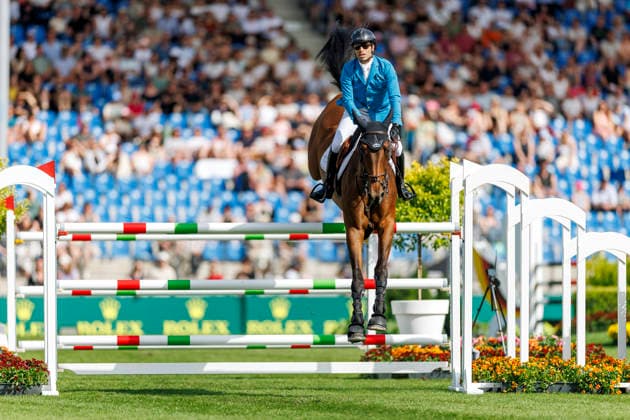 AACHEN TSCHIO 2026, AACHEN TSCHIO 2026 SAUD Abdel BEL , Wathnan Bonne Amie Jump Off CSI5 Jumping competition with jump off 2nd Qualifier Rolex Grand Prix Aachen, Reitstadion Soers 23 May 2026