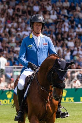 337 Christian Ahlmann on Dourkhan Hero Z (GER) during the TSCHIO 2026 (CHIO 2026) - 2nd Qualifier Rolex Grand Prix - CSI5* - Jumping competition with jump-off at the Allianz Park in Aachen, Germany  Copyright: xMartinxPitschx xSPPx Sportspressphoto_152464