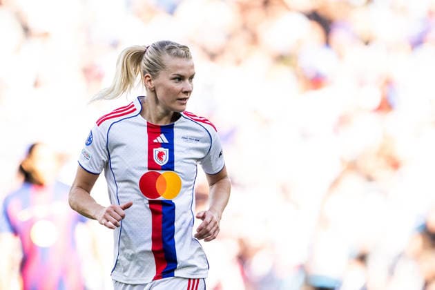 260523 Ada Hegerberg of Lyon during the UEFA Women s Champions League final football match between Barcelona and Lyon on May 23, 2026 in Oslo Photo Vegard Grott BILDBYRAN kod VG VG0925 bbeng football fotball fotball soccer champions league finale final final 2026 mesterligaen dam fcb barcelona lyon ol lyonnes  Copyright: VEGARDxGRoTT BB260523VG011