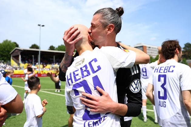 1 Nils Ahmann HEBC herzt 21 Fabian Lemke HEBC Fußball I Herren I Lotto Pokal I Saison 2025 2026 I Finale I SC Vorwärts Wacker04 Billstedt HEBC I 23 05 2026 I Stadion Hoheluft