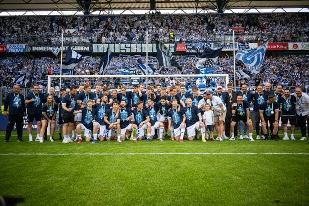 Lower Rhine Cup Final MSV Duisburg SC St Tönis FOR EDITORIAL PURPOSES ONLY p Football Lower Rhine Cup Final MSV Duisburg SC St Tönis on 23 05 26 in the Schauinsland Reisen Arena in Duisburg Lower Rhine Cup Winner MSV Duisburg Duisburg Copyright JakobxKlos Copyright: JakobxKlos doc85z1o4lx7au53u4ne84 ,EDITORIAL USE ONLY Copyright: JakobxKlos