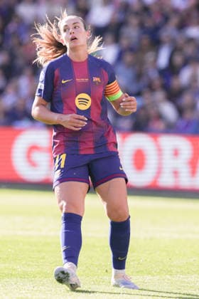 OSLO, NORWAY - 23 MAY 2026: Alexia Putellas of FC Barcelona, Barca Femeni is frustrated with the missed chance during the 2026 UEFA Women s Champions League Final match between FC Barcelona Femeni and OL Lyonnes at Ullevaal Stadion on May 23, 2026 in Oslo, Norway.  Copyright: xAlexandraxFechetex xSPPx Sportspressphoto_152556