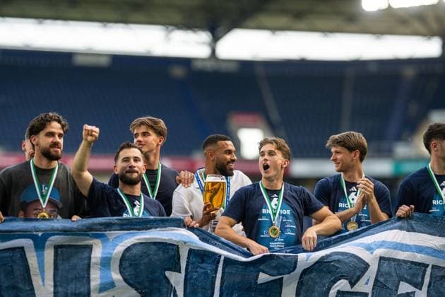 Lower Rhine Cup Final MSV Duisburg SC St Tönis FOR EDITORIAL PURPOSES ONLY p Football Lower Rhine Cup Final MSV Duisburg SC St Tönis on 23 05 26 in the Schauinsland Reisen Arena in Duisburg Duisburg Copyright JakobxKlos Copyright: JakobxKlos doc85z1qy3rtax158w9eqmy ,EDITORIAL USE ONLY Copyright: JakobxKlos