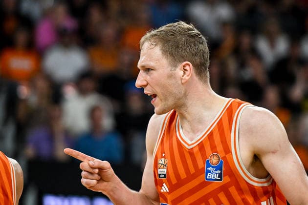 GER, BBL, Playoffs, ratiopharm Ulm vs BMA365 Bamberg Baskets 23 05 2026, ratiopharm arena, New Ulm, GER, BBL, Playoffs, ratiopharm Ulm vs BMA365 Bamberg Baskets, in the picture Christian Sengfelder Ulm, 43 nordphotoxGmbHx xHafner nph00200