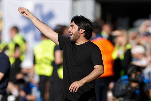 FC Barcelona, Barca coach Pere Romeu during the Champions League final between FC Barcelona and Olympique Lyonnais at the Ullevaal Stadium in Oslo, Norway, 23 May 2026. FC Barcelona vs Olympique de Lyon !ACHTUNG: NUR REDAKTIONELLE NUTZUNG!  Copyright: xAlbertoxEstévezx GRAF9909 20260523-55020381355_1