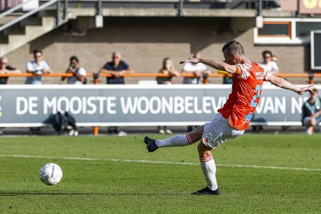 VOLENDAM , 23-05-2026 , Kras Stadium , season 2025 - 2026 , Dutch Keuken Kampioen Divisie football , second leg of the Keuken Kampioen Play-Offs final , match between FC Volendam and Willem II , picture shows FC Volendam player Robert Muhren Volendam - Willem II (play off)  x203911861x Copyright: