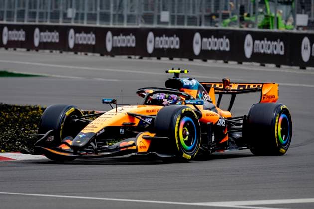 MONTREAL Formula 1 driver Lando Norris of McLaren Mastercard Formula 1 Team during the Formula 1 Canada Race at the Circuit Gilles Villeneuve on May 23, 2026 in Montreal, Canada Photo by DeFodi Images