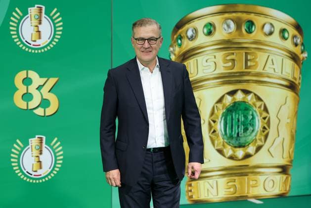 Chairman Jan Christian Dreesen FC Bayern Muenchen , FC Bayern Muenchen vs VfB Stuttgart, Football, 83 DFB Pokalfinale, 23 05 2026 DFL DFB regulations prohibit any use of photographs as image sequences and or quasi video Berlin Berlin Germany Copyright: xkolbert-press ChristianxKolbertx