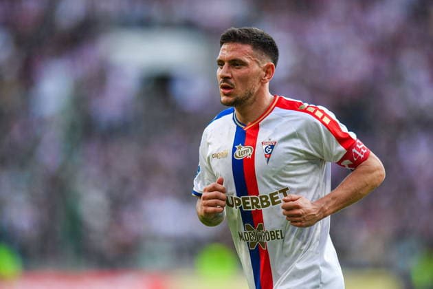 2026.05.23 Zabrze Pilka nozna PKO BP Ekstraklasa Sezon 2025 2026 Gornik Zabrze - Radomiak Radom N z Erik Janza Foto Marcin Bulanda PressFocus 2026.05.23 Zabrze Football Polish PKO BP Ekstraklasa League Season 2025 2026 Gornik Zabrze - Radomiak Radom Erik Janza Credit: Marcin Bulanda PressFocus NEWSPIX.PL --- newspix.pl 