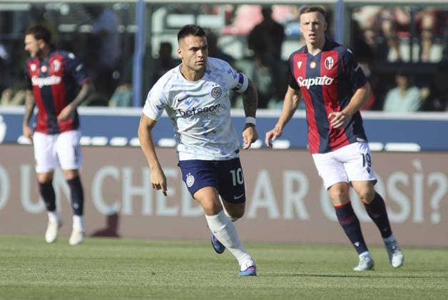 FOOTBALL - Serie A - Bologna FC vs Inter Milan - FC Internazionale Photo by IPA ABACAPRESS.COM85002866 - Lautaro Martinez of Inter FC during Bologna FC vs FC Inter, 38th Serie A Enilive 2025-26 game at Renato dall Ara stadium in Bologna (BO), Italy, on May 23, 2026. Bologna Italy  Copyright: xIPAxSport ABACAx