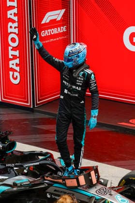 F1 - CANADIAN GRAND PRIX 2026 RUSSELL George (gbr), Mercedes AMG F1 Team W17, portrait during the Formula 1 Grand Prix du Canada 2026, 5th round of the 2026 Formula One World Championship, WM, Weltmeisterschaft from May 22 to 24, 2026 on the Circuit Gilles Villeneuve, in MontrÃ al, Canada - MontrÃ alCanada  Copyright: xDPPIx