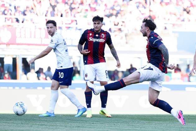 Mf Bologna 23 05 2026 - campionato di calcio serie A Bologna-Inter foto Michele Finessi Image nella foto: gol Federico Bernardeschi 