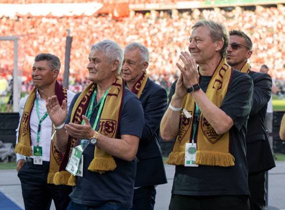 Soccer, men, 2025 2026 season, 83 DFB Cup final, FC Bayern Munich VfB Stuttgart, from left Copyright: xMatthiasxKochx