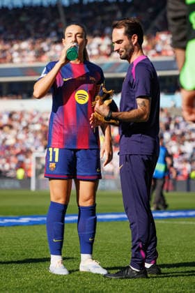 Alexia Putellas seen during the UEFA Womens Champions League 2026 final game between teams of FC Barcelona, Barca Femeni and OL Lyonnes (Maciej Rogowski Ball Raw Images) Oslo Ullevaal Stadion Norway Copyright: xMaciejxRogowskix ROG_BAR_OLY_2526-3