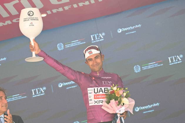 23-05-2026 Giro D italia; Tappa 14 Aosta - Pila; 2026, Uae Emirates - Xrg; Narvaez, Jhonnatan; Pila; 