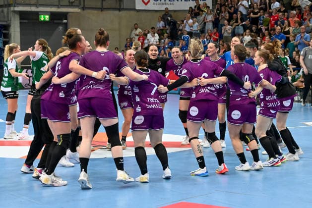Handball, Women, HBF, Playoffs, VfL Oldenburg - TuS Metzingen