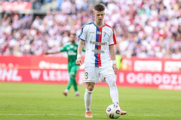 23.05.2026, Zabrze Mecz PKO Ekstraklasa sezon 2025 26 Gornik Zabrze - Radomiak Radom - Football Match Polish Top League Gornik Zabrze - Radomiak Radom Nz. Patrik Hellebrand Fot. Michal Chwieduk Arena Akcji NEWSPIX.PL --- newspix.pl 