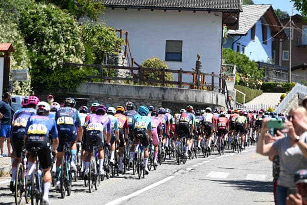 23-05-2026 Giro D italia; Tappa 14 Aosta - Pila; Saint Barthelemy; 
