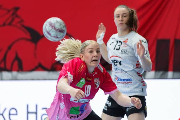 Handball, Women, HBF, Playoffs, SV Union Halle-Neustadt - BSV Sachsen Zwickau