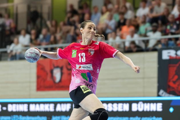 Madeleine Östlund Halle, 13 , SV Union Halle Neustadt vs BSV Sachsen Zwickau, Handball Bundesliga Frauen, Play Offs 5 11 Matchday 6, Season 2025 26, 23 05 2026 Halle SWH Arena Sachsen Anhalt Germany