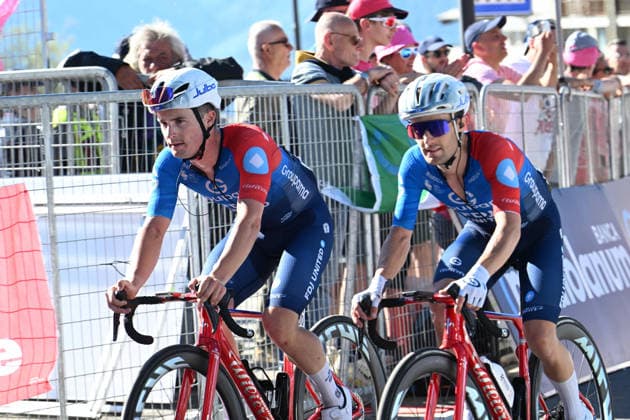 23-05-2026 Giro D italia; Tappa 14 Aosta - Pila; 2026, Groupama - Fdj United; Rochas, Remy; Penhoet, Paul; Pila; 