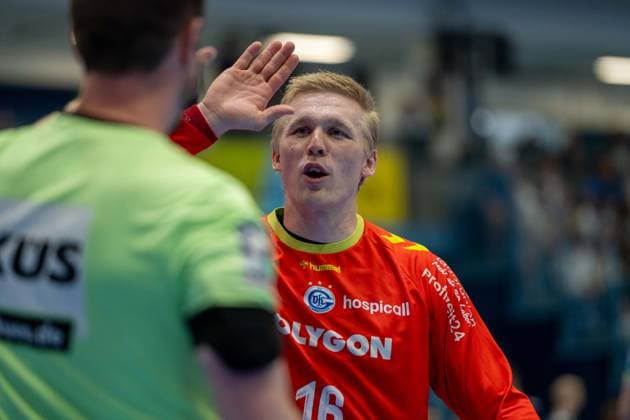 Bertram Obling, Goalkeeper, VfL Gummersbach 16 , VfL Gummersbach vs TSV GWD Minden, Daikin Handball Bundesliga, Men , Matchday 30, 23 05 2026 Gummersbach NRW Germany Copyright: xkolbert-press MartinxWdziecznyx