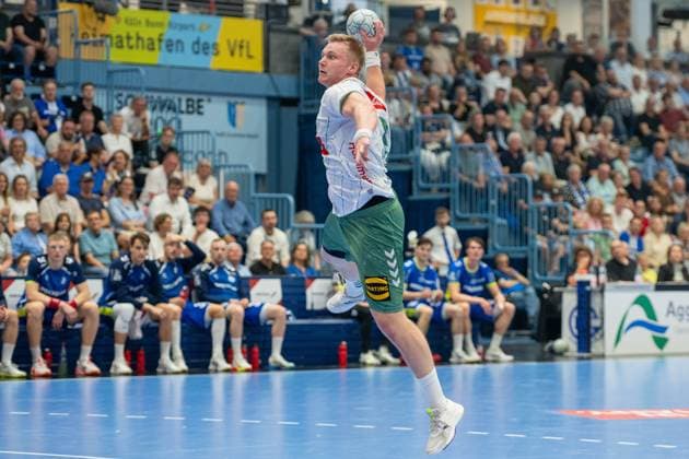 Daniel Astrup Pedersen, Kreislaeufer, TSV GWD Minden 3 , VfL Gummersbach vs TSV GWD Minden, Daikin Handball Bundesliga, Men , Matchday 30, 23 05 2026 Gummersbach NRW Germany Copyright: xkolbert-press MartinxWdziecznyx