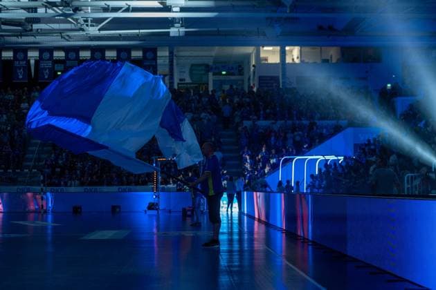 Pre-match, VfL Gummersbach vs TSV GWD Minden, Daikin Handball Bundesliga, Men , Matchday 30, 23 05 2026 Gummersbach NRW Germany Copyright: xkolbert-press MartinxWdziecznyx