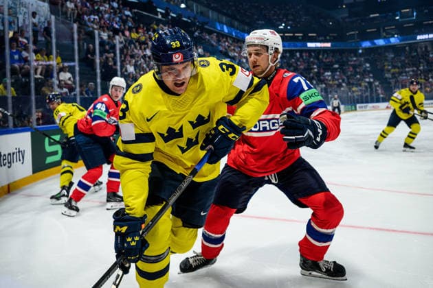 Ice hockey, World Championship, Norway - Sweden