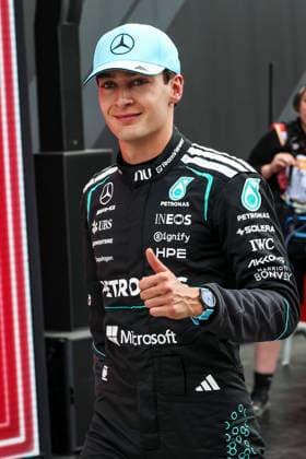 F1 - CANADIAN GRAND PRIX 2026 RUSSELL George (gbr), Mercedes AMG F1 Team W17, portrait during the Formula 1 Grand Prix du Canada 2026, 5th round of the 2026 Formula One World Championship, WM, Weltmeisterschaft from May 22 to 24, 2026 on the Circuit Gilles Villeneuve, in MontrÃ al, Canada - MontrÃ alCanada  Copyright: xXavixBonillax