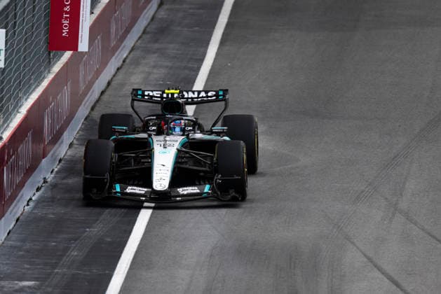 F1 - CANADIAN GRAND PRIX 2026 12 KIMI ANTONELLI Andrea (ita), Mercedes AMG F1 Team W17, action during the Formula 1 Grand Prix du Canada 2026, 5th round of the 2026 Formula One World Championship, WM, Weltmeisterschaft from May 22 to 24, 2026 on the Circuit Gilles Villeneuve, in MontrÃ al, Canada - MontrÃ alCanada  Copyright: xCharlyxLopezx