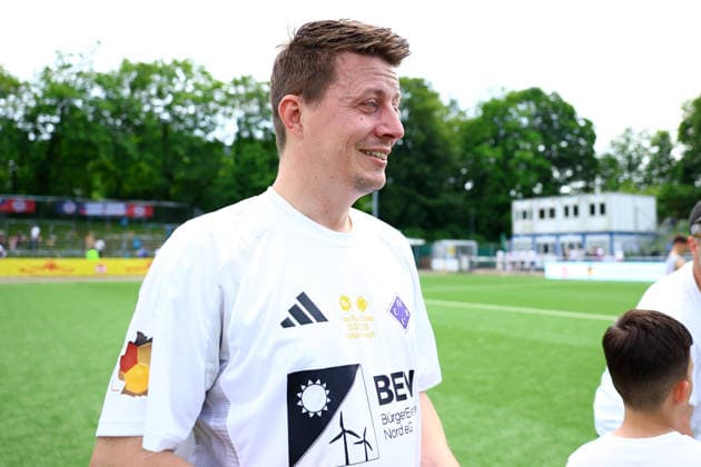 HEBC legend Ole Natusch cried tears of joy Football I Mens I Lotto Cup I Season 2025 2026 I Final I SC Vorwärts Wacker04 Billstedt HEBC I 23 05 2026 I Stadion Hoheluft