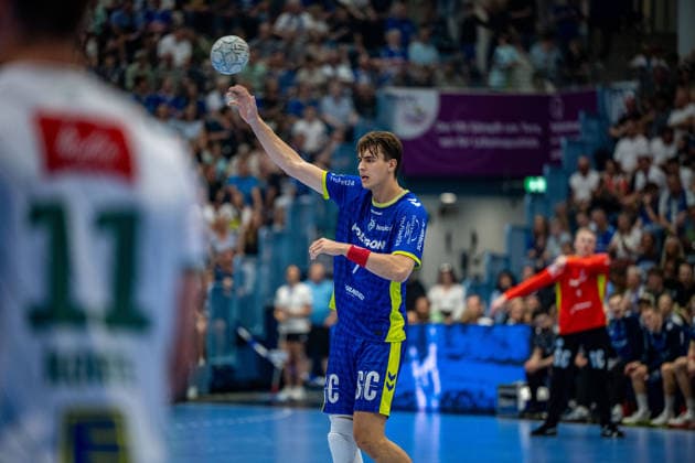 Daikin Handball Bundesliga, VfL Gummersbach GWD Minden, 23 05 2026 Julian Köster VfL Gummersbach, 7 , Daikin Handball Bundesliga, VfL Gummersbach GWD Minden, 23 05 2026 Copyright: xBEAUTIFULxSPORTS Erlhofx