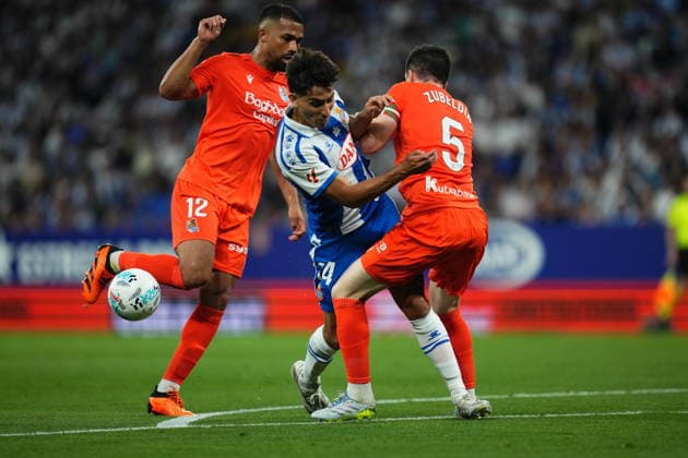 La Liga EA Sports match between RCD Espanyol and Real Sociedad played at RCDE Stadium on May 23, 2026 in Barcelona, Spain. (Photo by Bagu Blanco PRESSINPHOTO) Copyright: xBaguxBlancox xPRESSINPHOTOx
