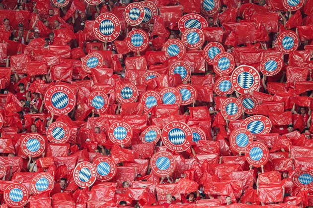 DFB Cup Final FC Bayern Munich VfB Stuttgart on 23 05 2026 at the Olympiastadion in Berlin Fans of FC Bayern Munich MH