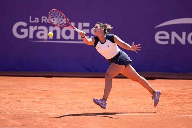2026 WTA, Tennis Damen Strasbourg 500 Singles Final - Navarro (USA) V Mboko (CAN) Emma Navarro defeats top seed Victoria Mboko 6-0, 5-7, 6-2 in the Internationaux de Strasbourg final, claiming her third WTA Tour title and first since the Merida Open in March 2025. Strasbourg Grand Est France  Copyright: xOwenxHammondx originalFilename:hammond-2026wtai260523_np4Qj.jpg