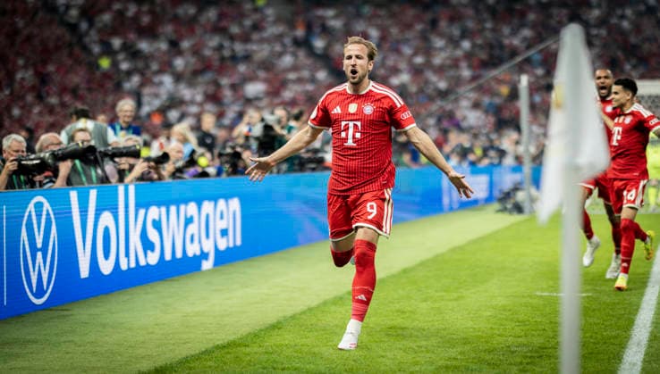 Berlin, Germany 23rd May 2026 Goal celebration Harry Kane FCB Bayern Munich VfB Stuttgart 23 05 2026