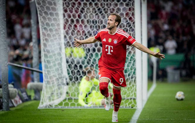 Berlin, Germany 23rd May 2026 Goal celebration Harry Kane FCB Bayern Munich VfB Stuttgart 23 05 2026