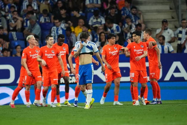 La Liga EA Sports match between RCD Espanyol and Real Sociedad played at RCDE Stadium on May 23, 2026 in Barcelona, Spain. (Photo by Bagu Blanco PRESSINPHOTO) Copyright: xBaguxBlancox xPRESSINPHOTOx