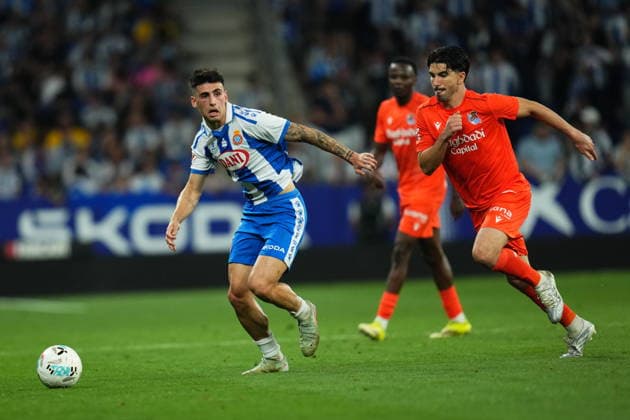 La Liga EA Sports match between RCD Espanyol and Real Sociedad played at RCDE Stadium on May 23, 2026 in Barcelona, Spain. (Photo by Bagu Blanco PRESSINPHOTO) Copyright: xBaguxBlancox xPRESSINPHOTOx