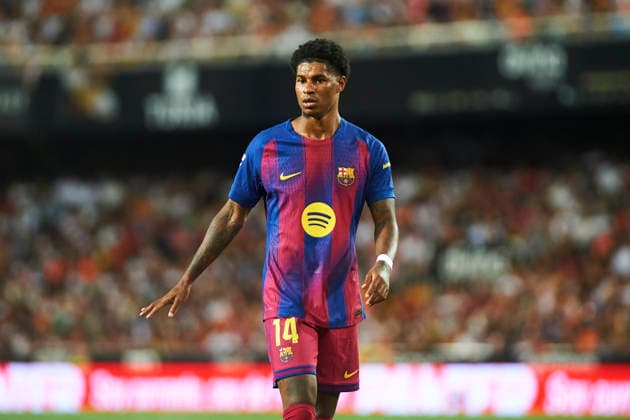 Marcus Rashford FC Barcelona during the LaLiga EA Sports match between Valencia CF and FC Barcelona at Estadio de Mestalla on May 23, 2026 in Valencia, Spain Photo by Maria Jose Segovia DeFodi Images