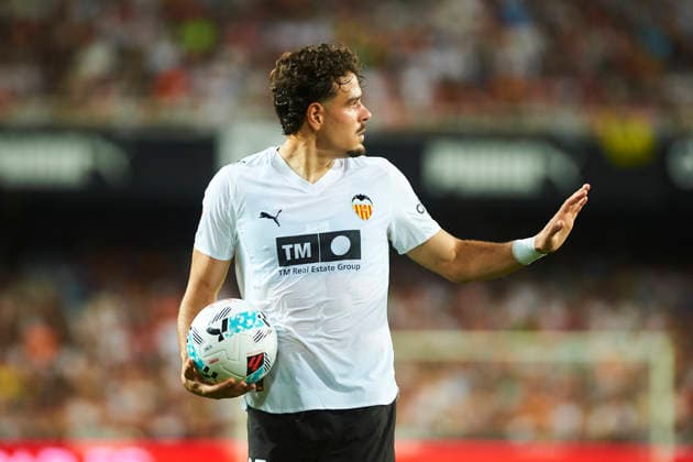 Filip Ugrinic Valencia CF during the LaLiga EA Sports match between Valencia CF and FC Barcelona at Estadio de Mestalla on May 23, 2026 in Valencia, Spain Photo by Maria Jose Segovia DeFodi Images