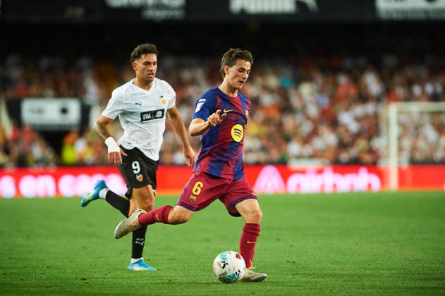 Pablo Paez Gavi FC Barcelona during the LaLiga EA Sports match between Valencia CF and FC Barcelona at Estadio de Mestalla on May 23, 2026 in Valencia, Spain Photo by Maria Jose Segovia DeFodi Images