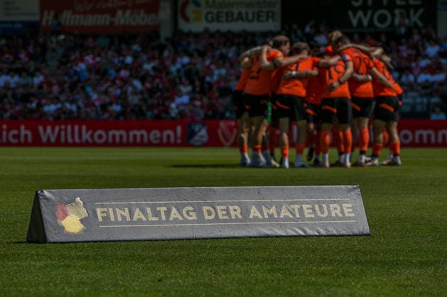 Cottbus, Germany 23 May 2026 Brandenburg State Cup 2025 2026 Final FC Energie Cottbus vs VfB Krieschow In the picture Final day of the amateurs team circle Energie Cottbus DFB regulations prohibit any use of photographs as image sequences and or quasi video LEAG Energie Stadion Brandenburg Copyright: xFotostandx xWeilandx